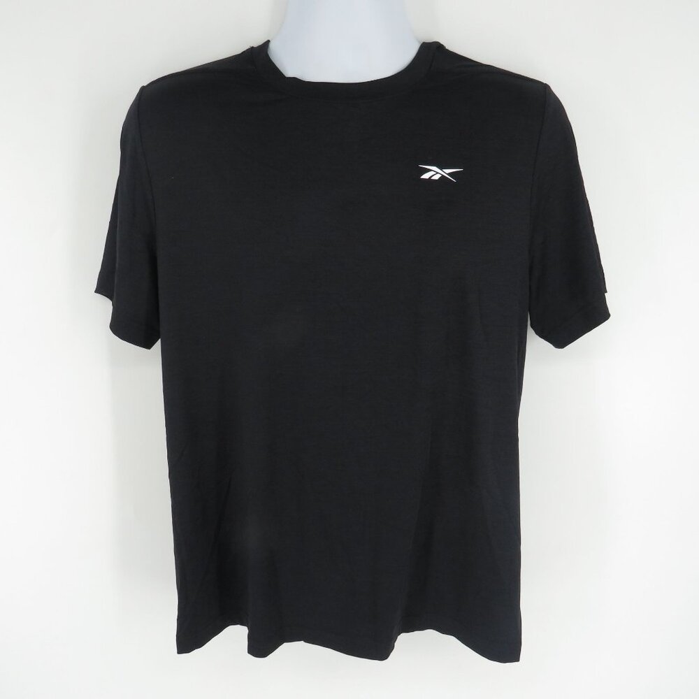 Reebok Men's Speedwick Tech Style Active Black T-Shirt Large NWT